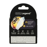 One The Legend XL Condoms for Ultimate Comfort