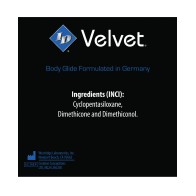 I-D Velvet Luxury Silicone Lubricant - 125ml