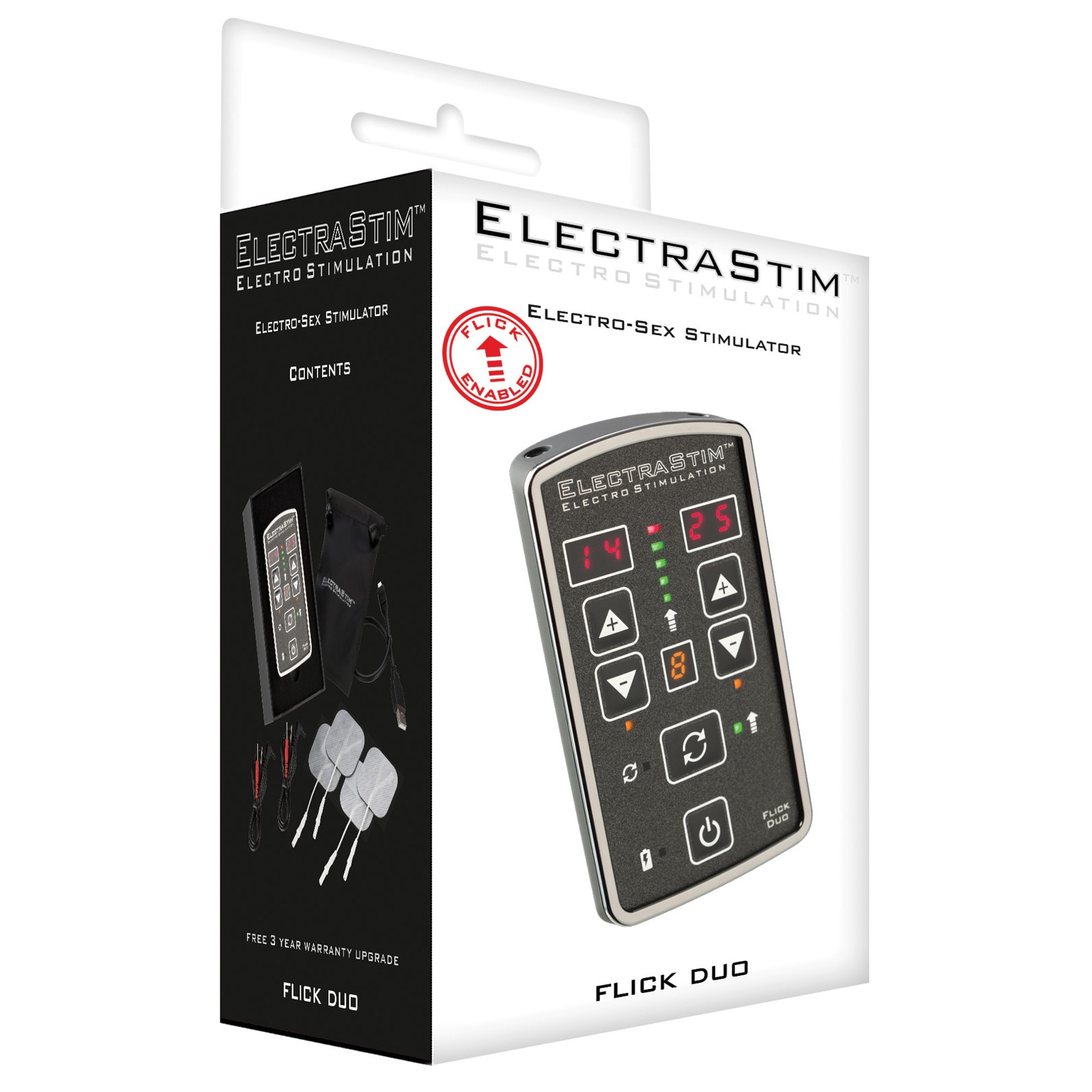 Pack de Estimulador ElectraStim Flick Duo