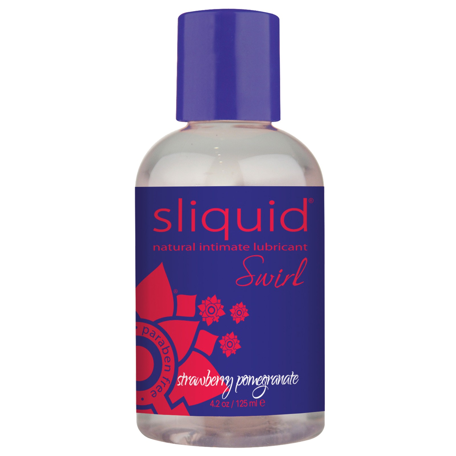 Lubricante Sliquid Naturals Swirl - Fresa y Granada