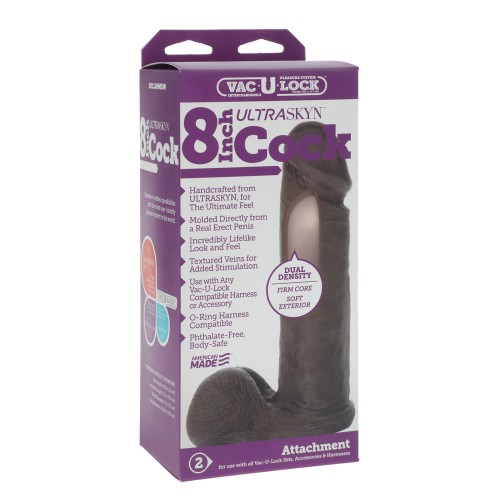 Vac-U-Lock Ultraskyn 8 Inch Cock Attachment