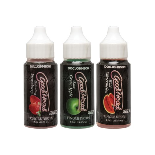 GoodHead Tingle Drops Flavored Oral Enhancers