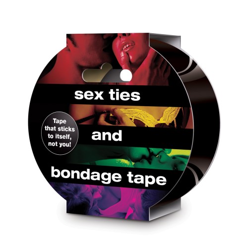 Cinta de Bondage Negra Sex Ties