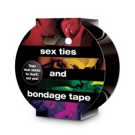 Cinta de Bondage Negra Sex Ties