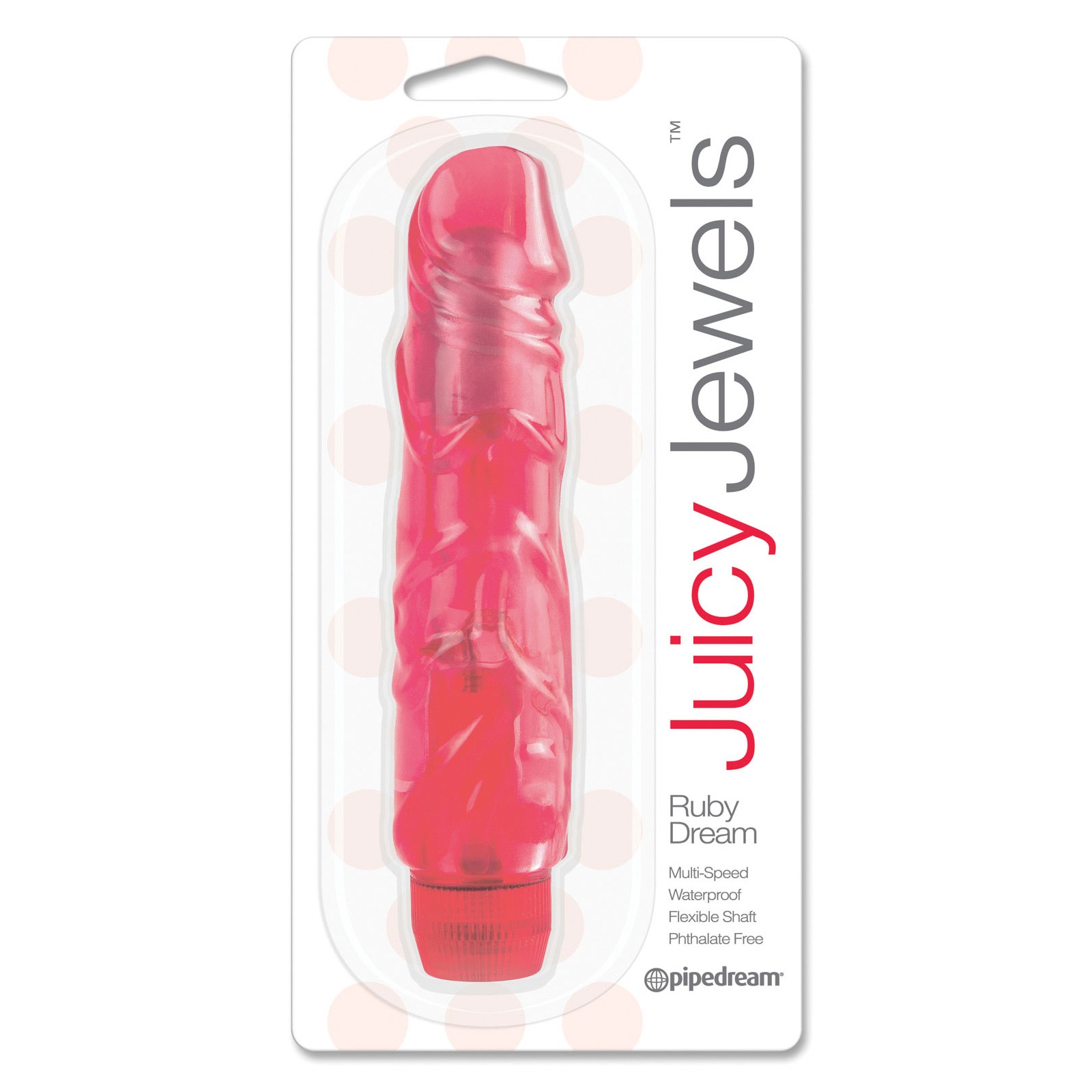 Vibrador Juicy Jewels Ruby Dream - Rojo