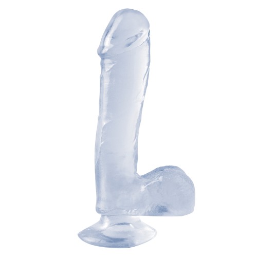 Buy Basix Rubber Works 7.5" Clear Dong with Suction Cup