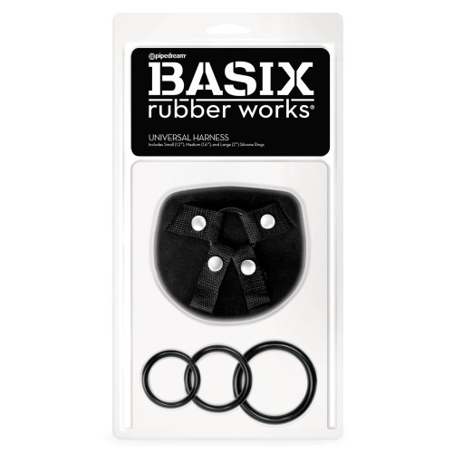 Basix Rubber Works Universal Harness Black