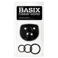 Basix Rubber Works Universal Harness Black