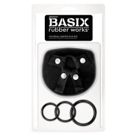 Arnés Universal Basix Rubber Works Talla Plus Negro