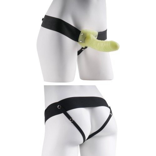 Fetish Fantasy Hollow Strap-On Glows in the Dark