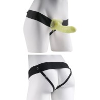 Fetish Fantasy Hollow Strap-On Glows in the Dark