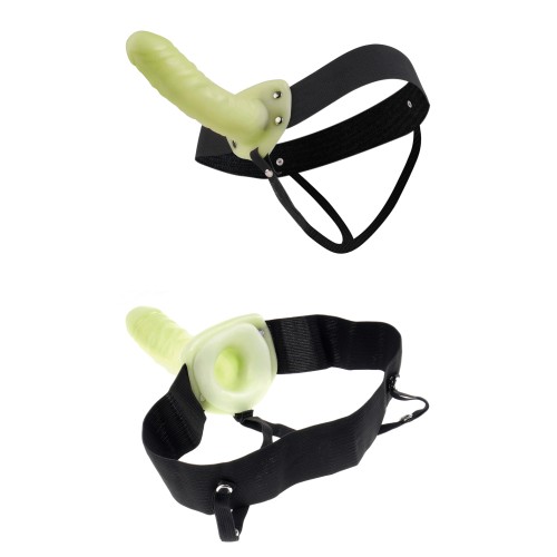 Fetish Fantasy Hollow Strap-On Glows in the Dark