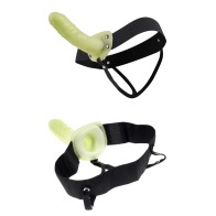 Fetish Fantasy Hollow Strap-On Glows in the Dark