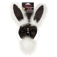 Bachelorette 3 pc Bunny Set with Bendy Ears