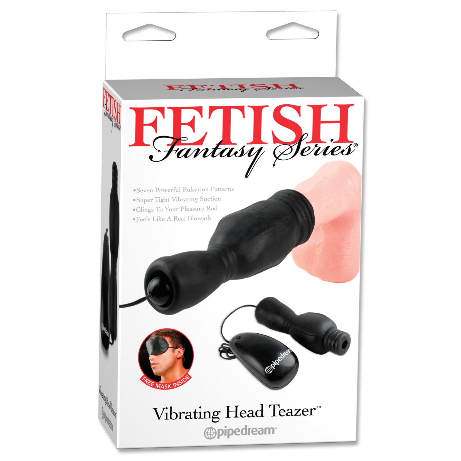 Fetish Fantasy Vibrating Head Teazer - Black