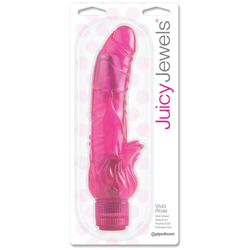 Vibrador Juicy Jewels Rosa Vivo Rosa Oscuro