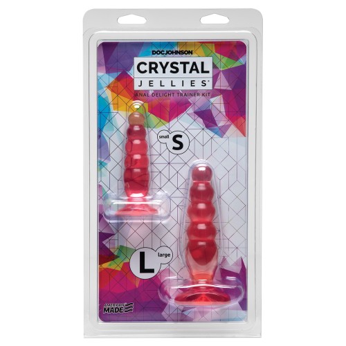 Kit de Entrenamiento Anal Crystal Jellies