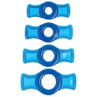 Set de Anillos para el Pene Titanmen Tools Azul