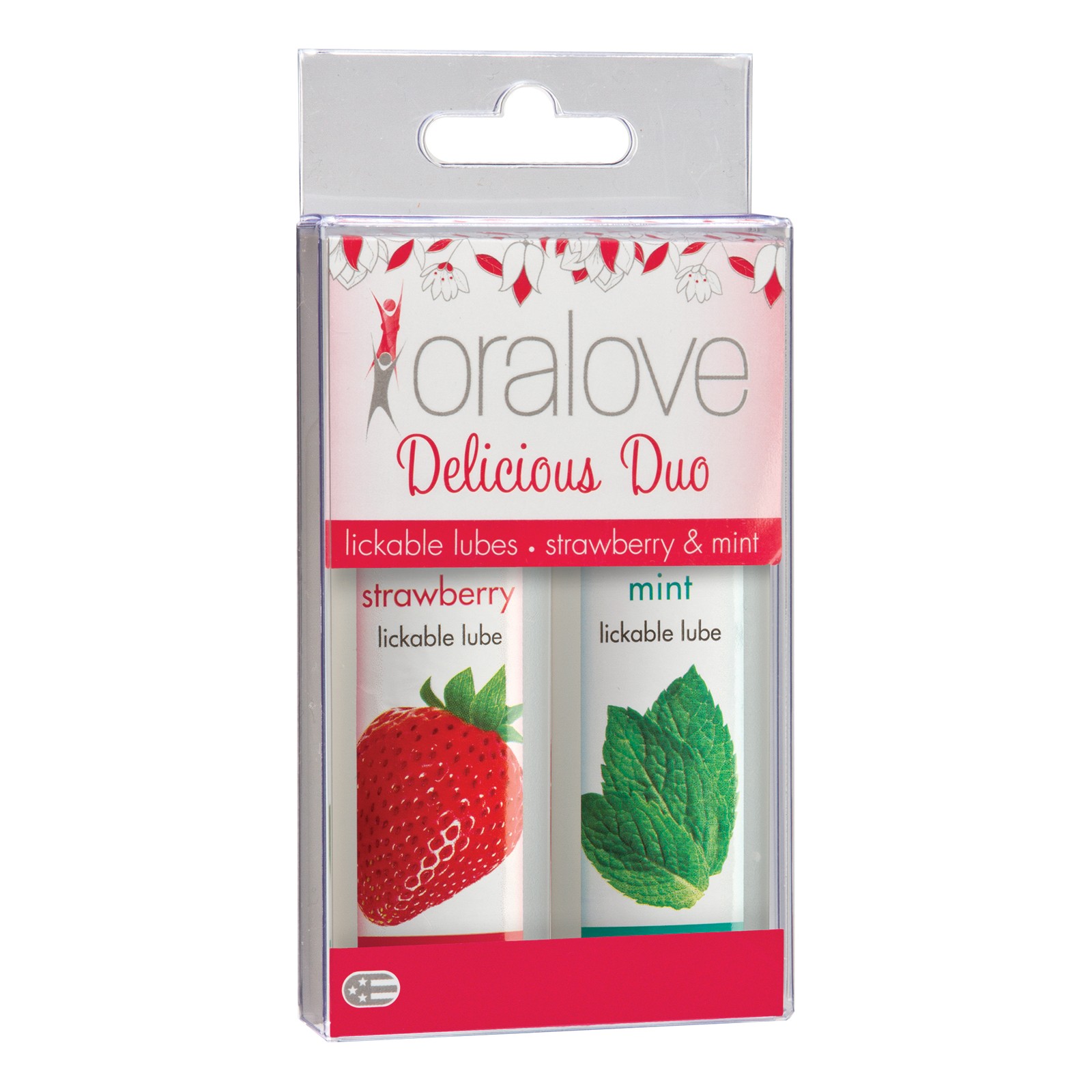 Lubricante Sabor Fresa y Menta Oralove