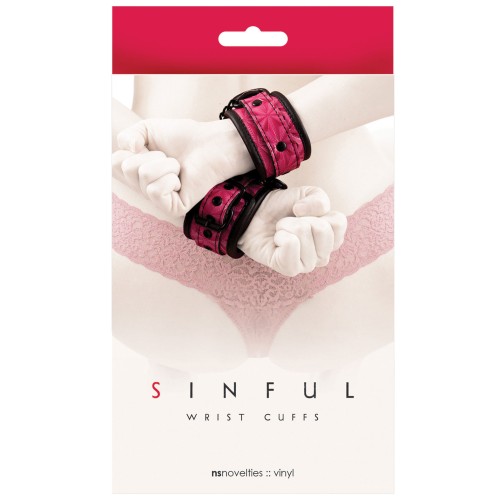 Sinful Adjustable Wrist Cuffs