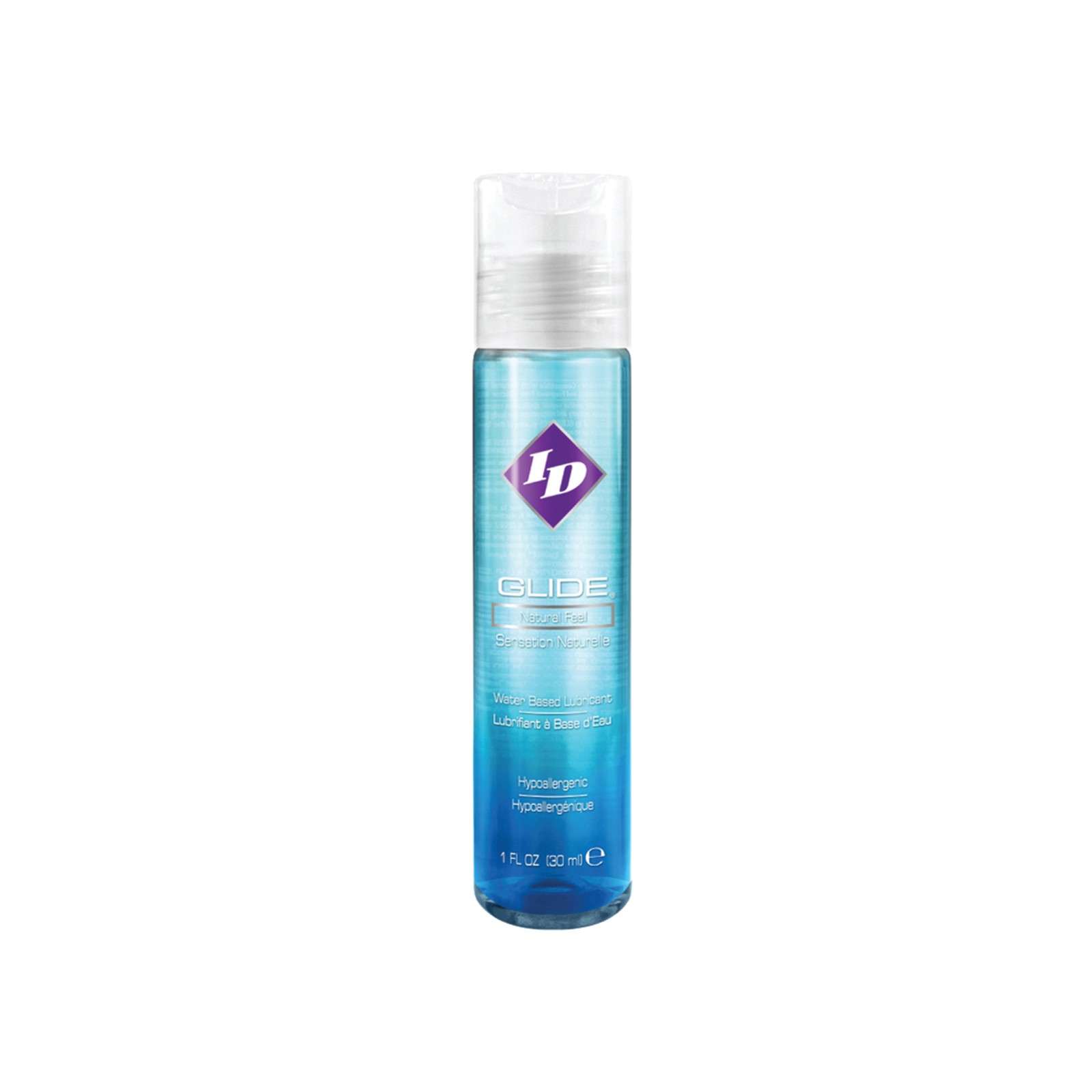 Lubricante a Base de Agua ID Glide - Botella de 1 oz para Bolsillo