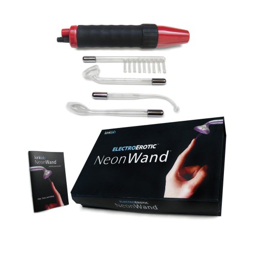 KinkLab Red Handle Neon Wand with Red Electrode