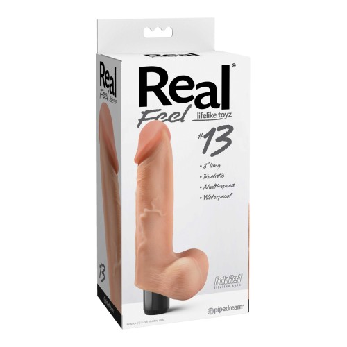 Real Feel 8.5" Waterproof Vibe - Flesh