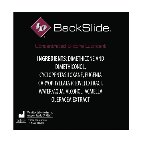 Lubricante Anal ID Backslide 2.2 oz