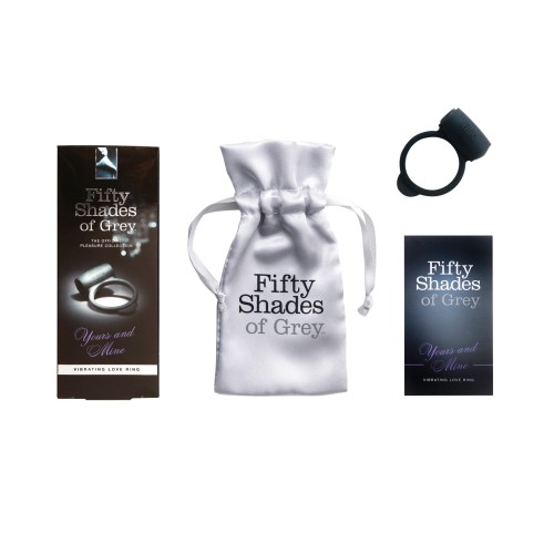 Fifty Shades Yours and Mine Vibrating Love Ring