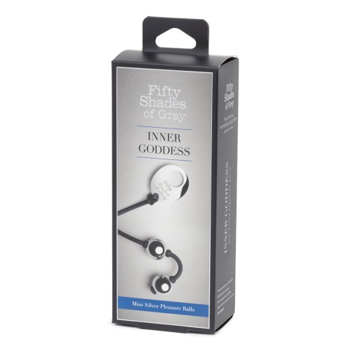 Bolas Kegel Plateadas Inner Goddess - Fifty Shades of Grey