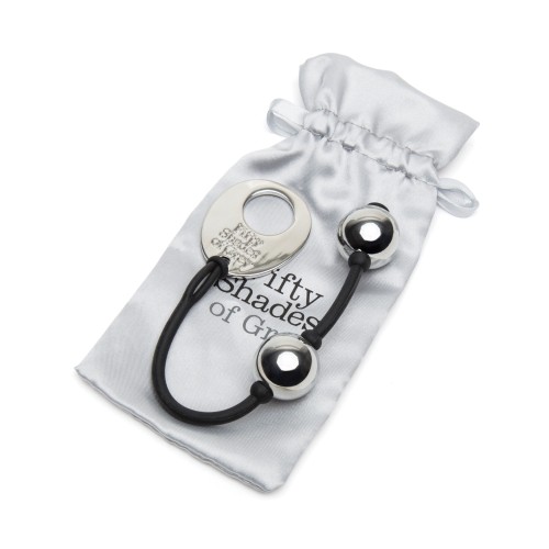 Bolas Kegel Plateadas Inner Goddess - Fifty Shades of Grey