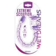 Vibrador Escorpión Extremo Wet Dreams Púrpura