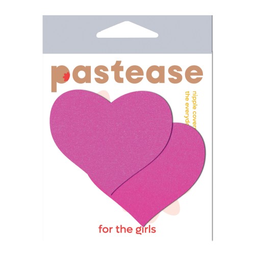 Pastease Heart Pasties Black Light Reactive