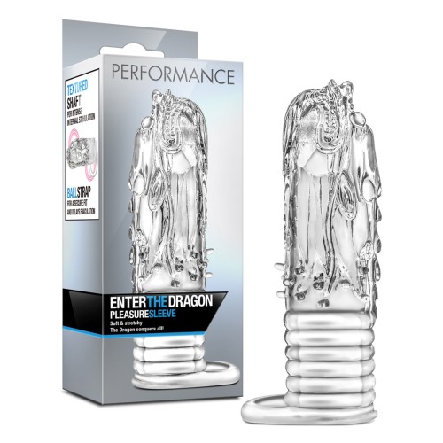 Blush Performance Enter the Dragon Penis Sleeve Clear