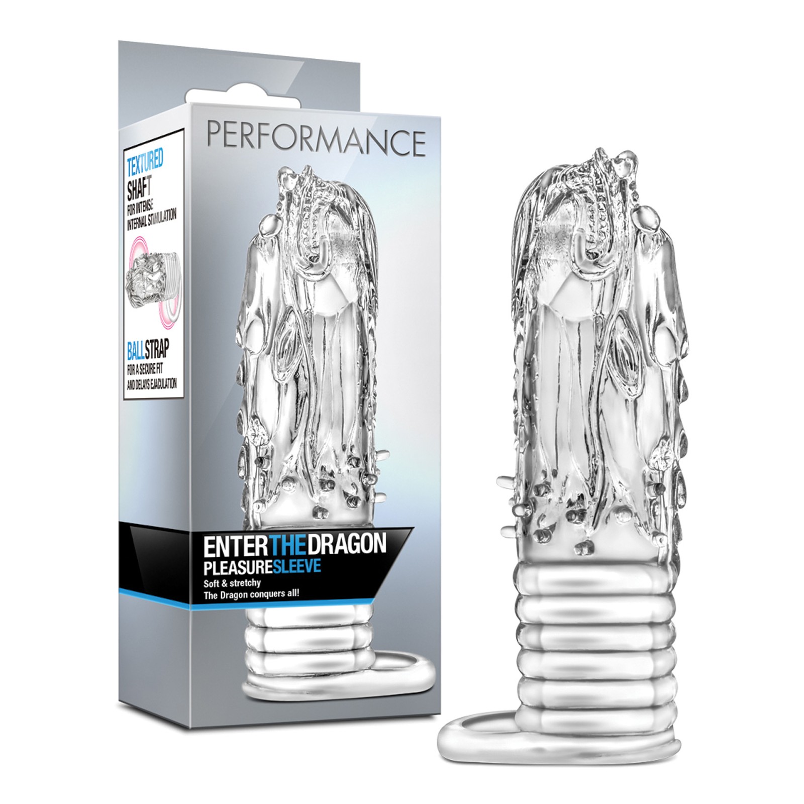 Blush Performance Enter the Dragon Penis Sleeve Clear