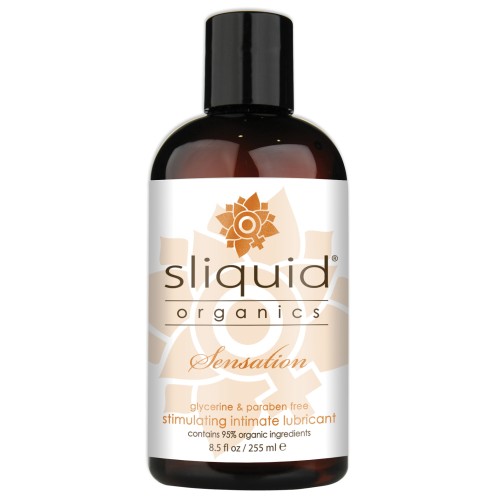 Sliquid Organics Sensation Lubricant 8.5 oz