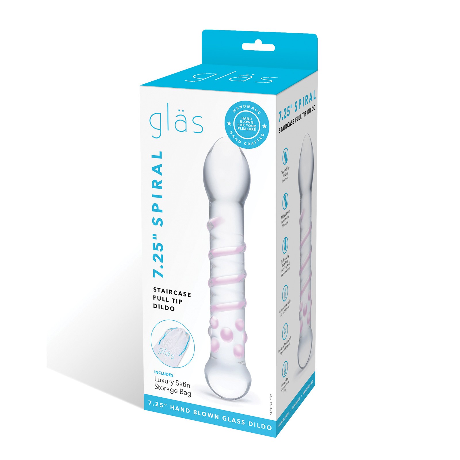 Glas Spiral Staircase Glass Dildo Online