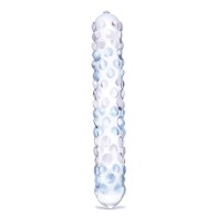 Dildo de Vidrio Nubby Rosa Púrpura