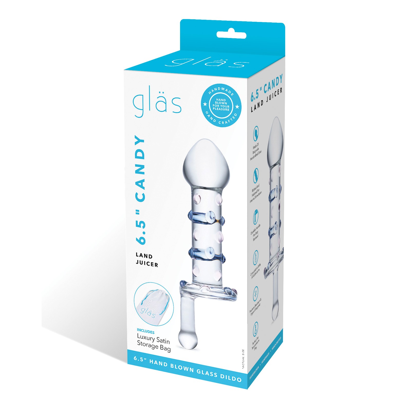 Glas Candy Land Juicer - Glass Dildo