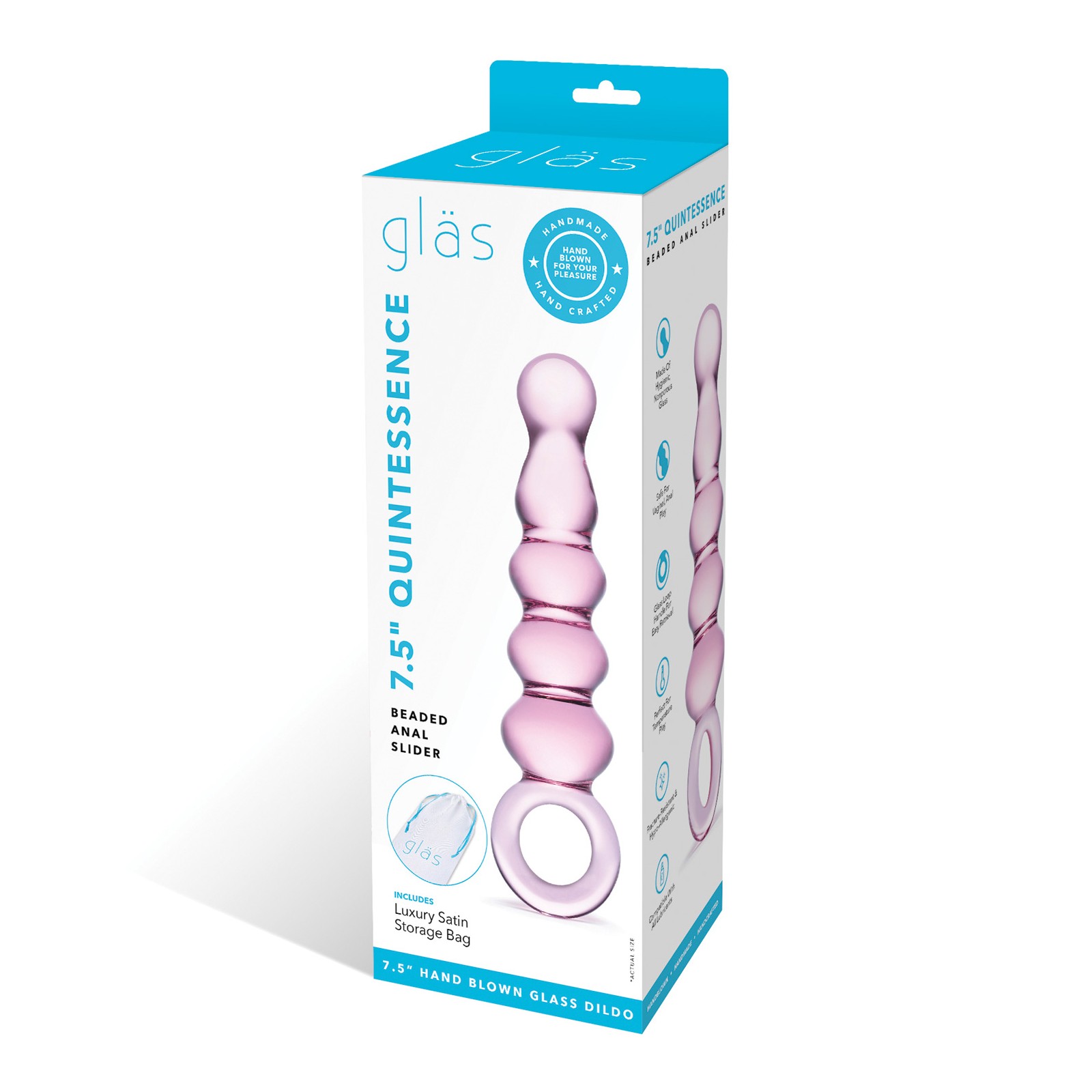 Glas Quintessence Beaded Glass Anal Slider