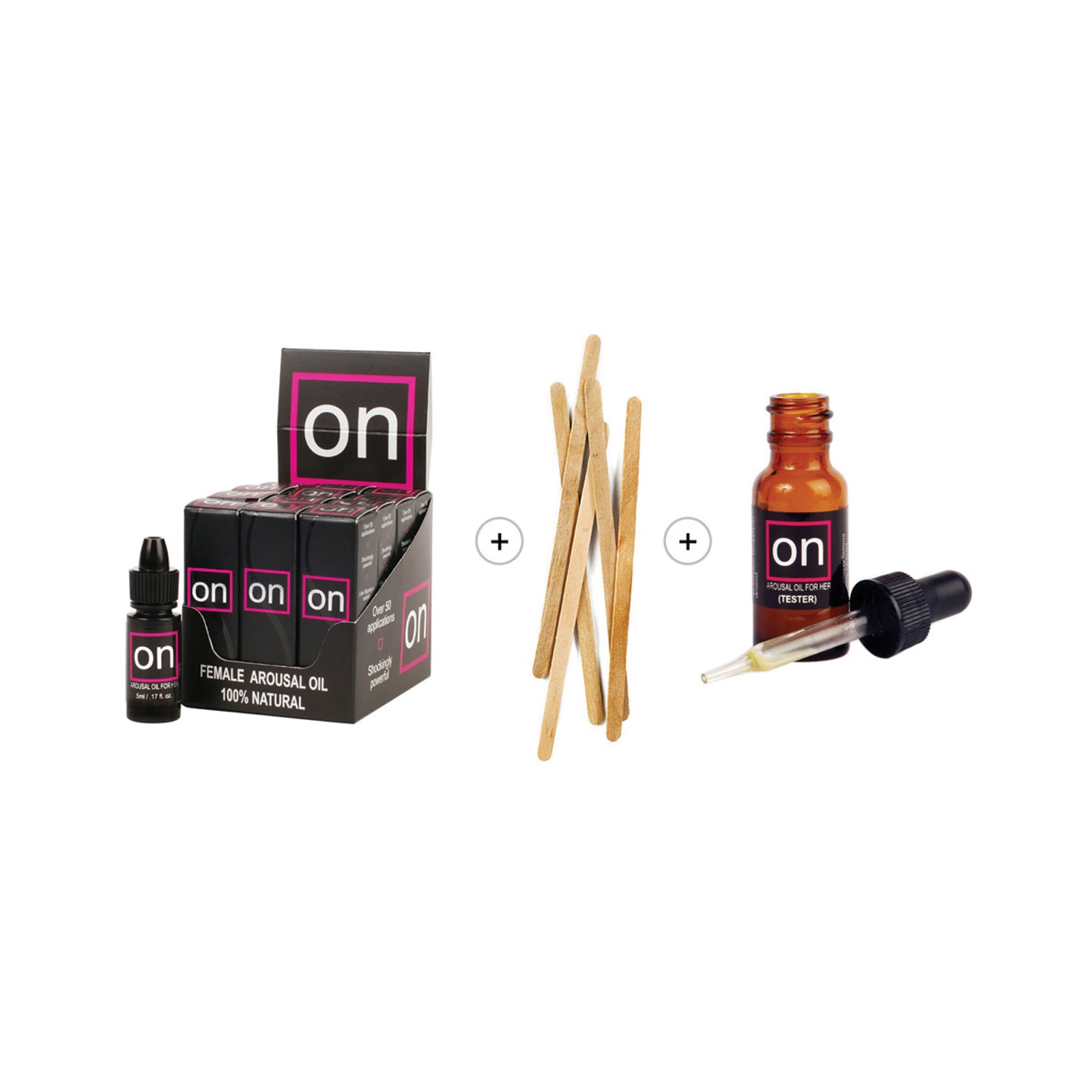 ON Natural Arousal Oil for Her Refill Kit 12