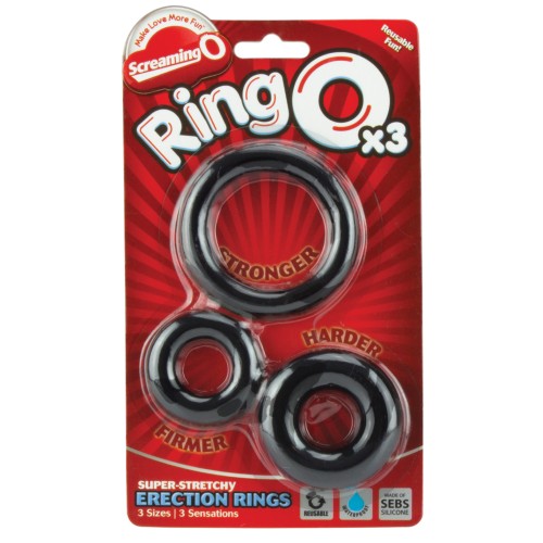 Screaming O RingO para Erecciones Más Fuertes y Placer Duradero