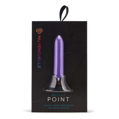 Nu Sensuelle Point Bullet Rechargeable Purple