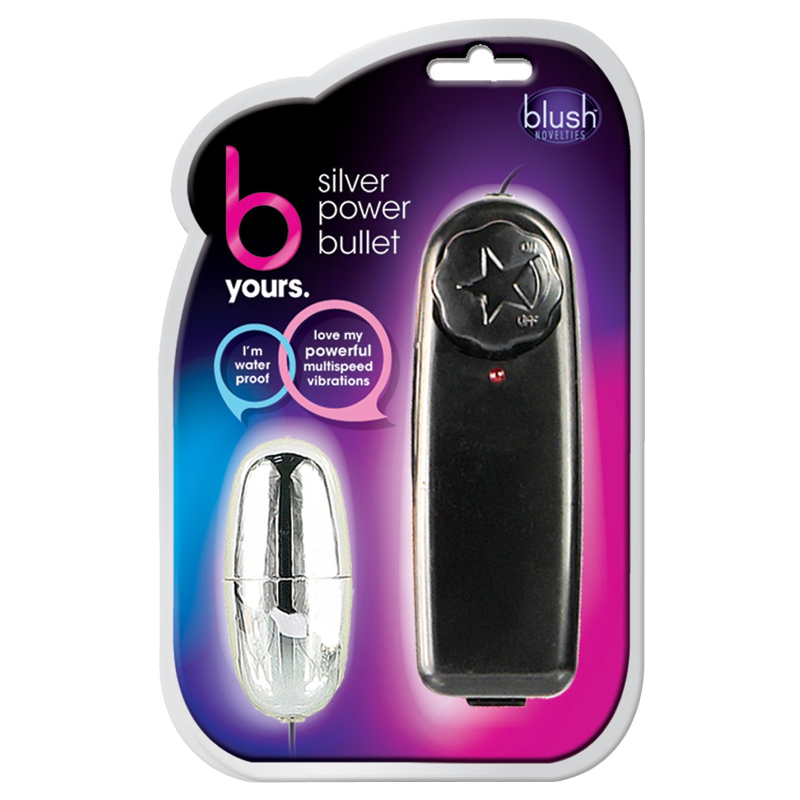 Blush B Yours Silver Power Bullet - Shop Now