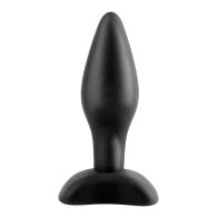 Mini Plug Anal de Silicona Negro