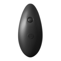 Anal Fantasy Remote Control Silicone Plug - Black