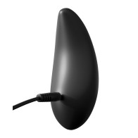 Anal Fantasy Remote Control Silicone Plug - Black