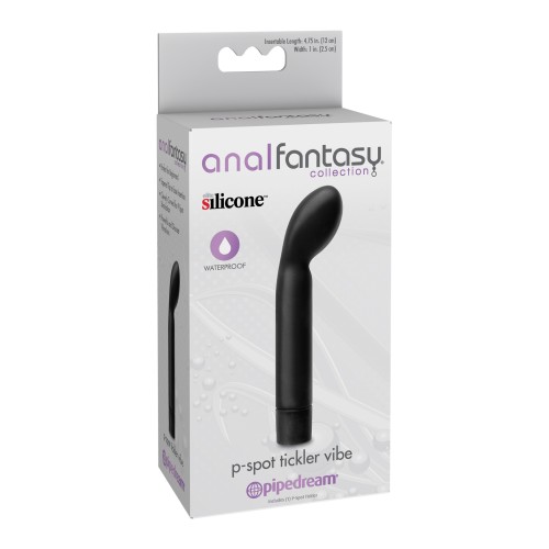 Vibrador Anal Fantasy P Spot Tickler Negro | Amigable para Principiantes