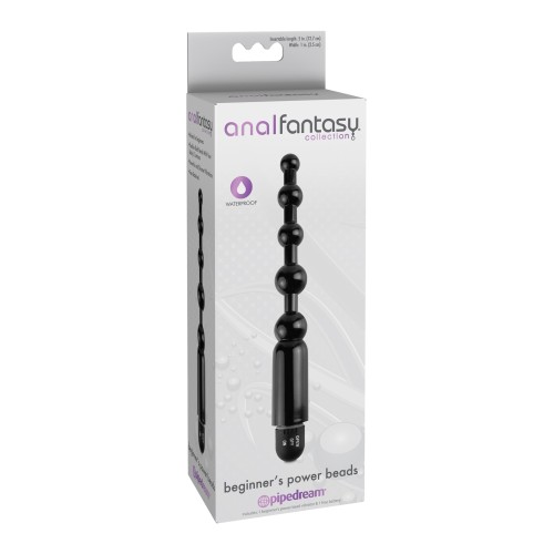 Anal Fantasy Beginners Power Beads Black