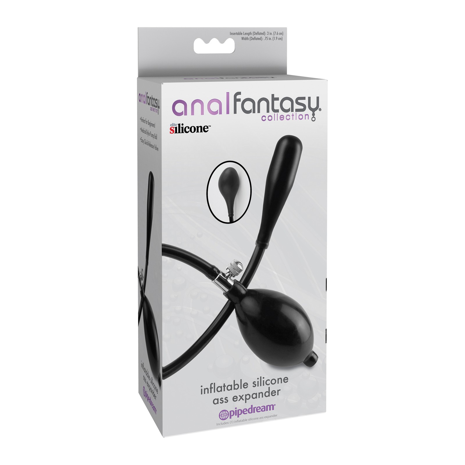 Expansor Anal Inflable de Silicona - Placer Definitivo